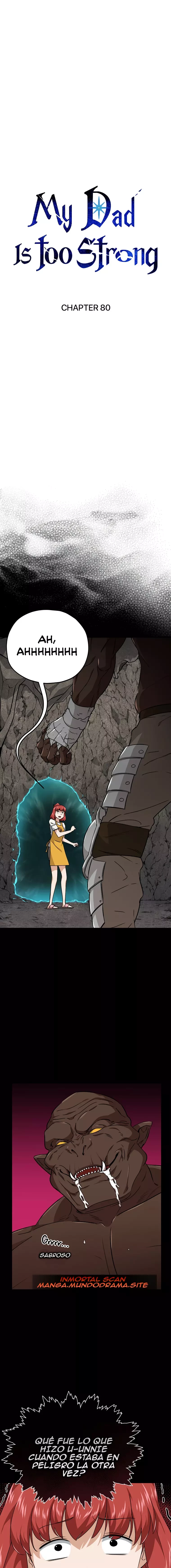 Mi papa es demasiado fuerte > Capitulo 80 > Page 01