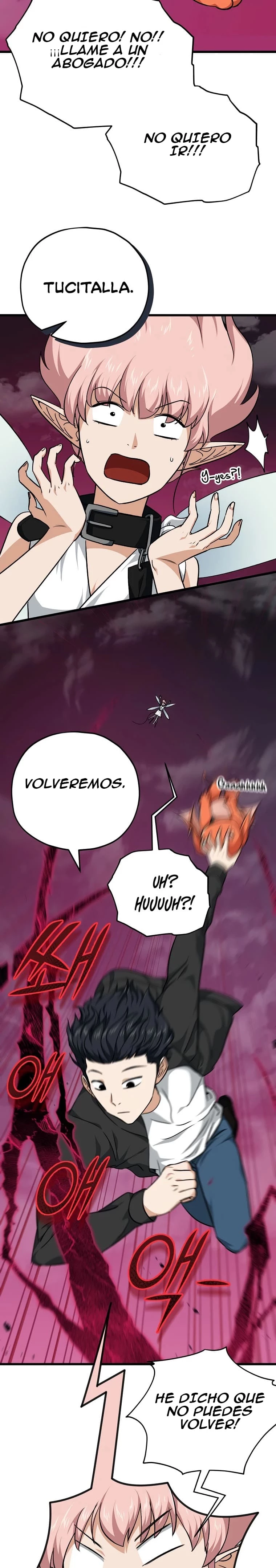 Mi papa es demasiado fuerte > Capitulo 82 > Page 111