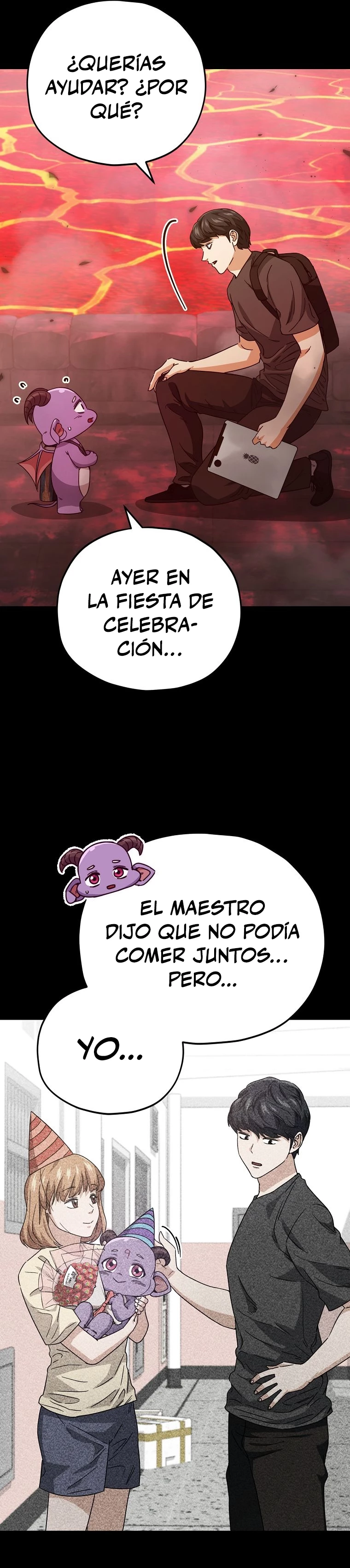 Mi papa es demasiado fuerte > Capitulo 124 > Page 31