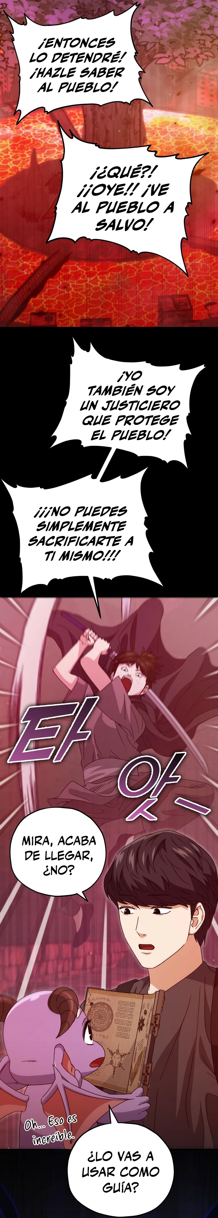 Mi papa es demasiado fuerte > Capitulo 124 > Page 111