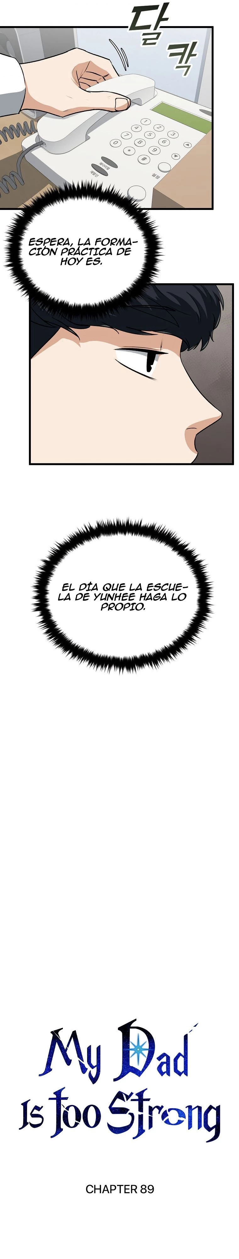 Mi papa es demasiado fuerte > Capitulo 89 > Page 31