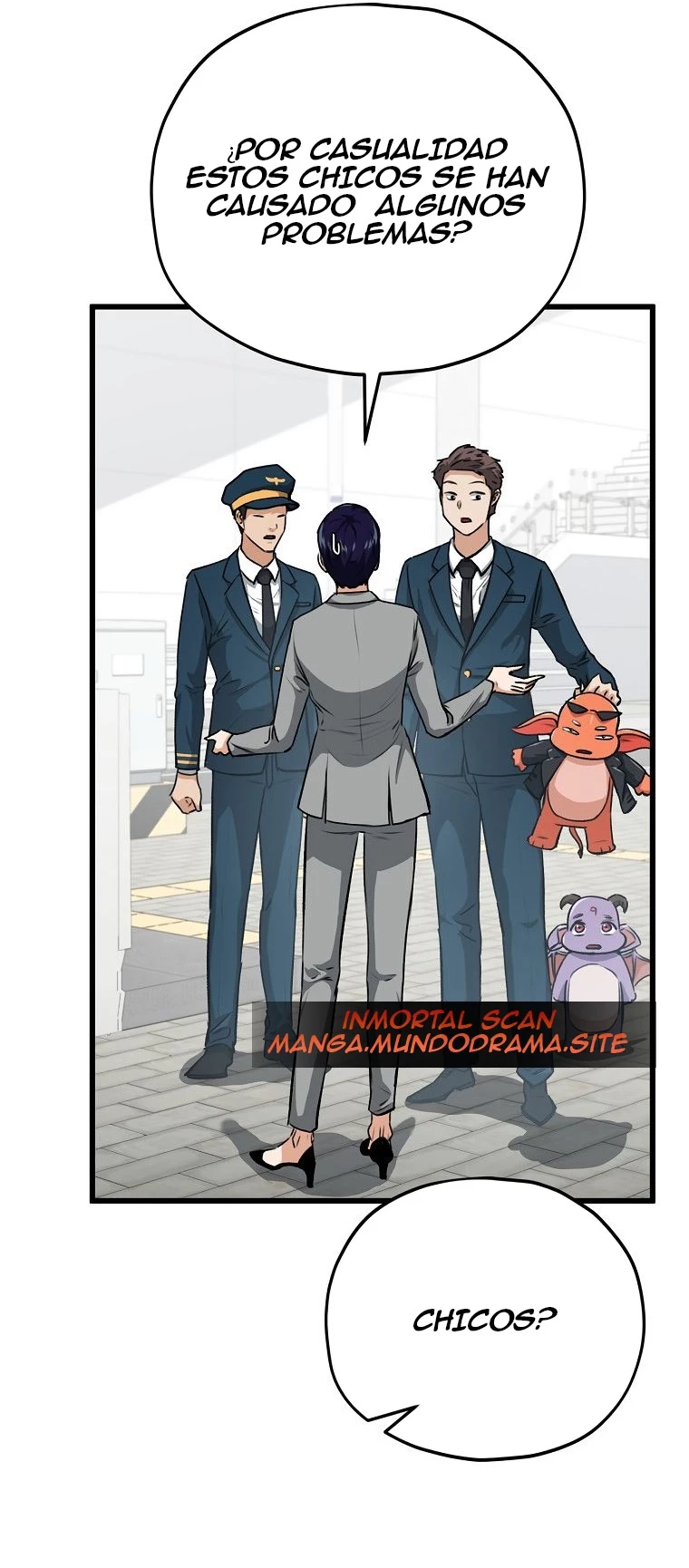 Mi papa es demasiado fuerte > Capitulo 89 > Page 81