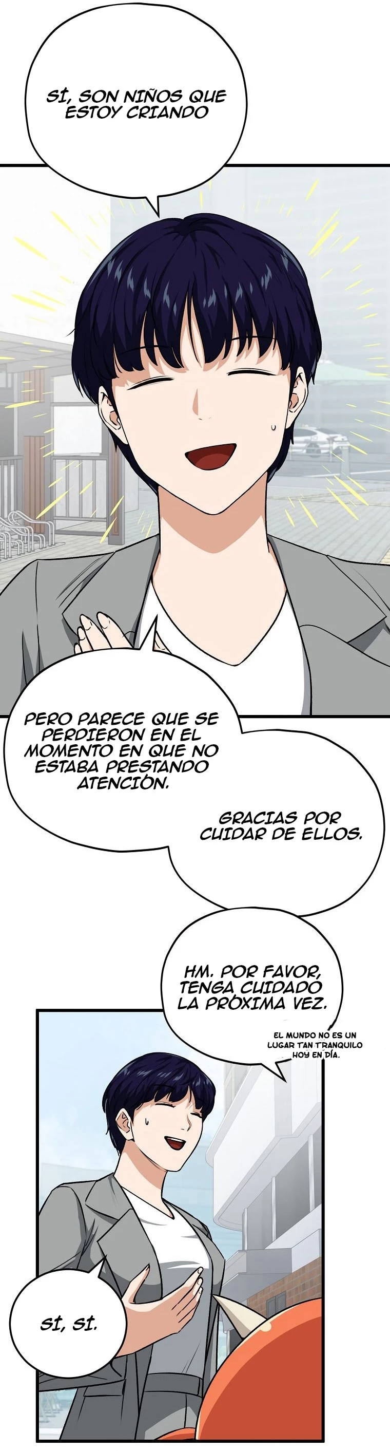 Mi papa es demasiado fuerte > Capitulo 89 > Page 91