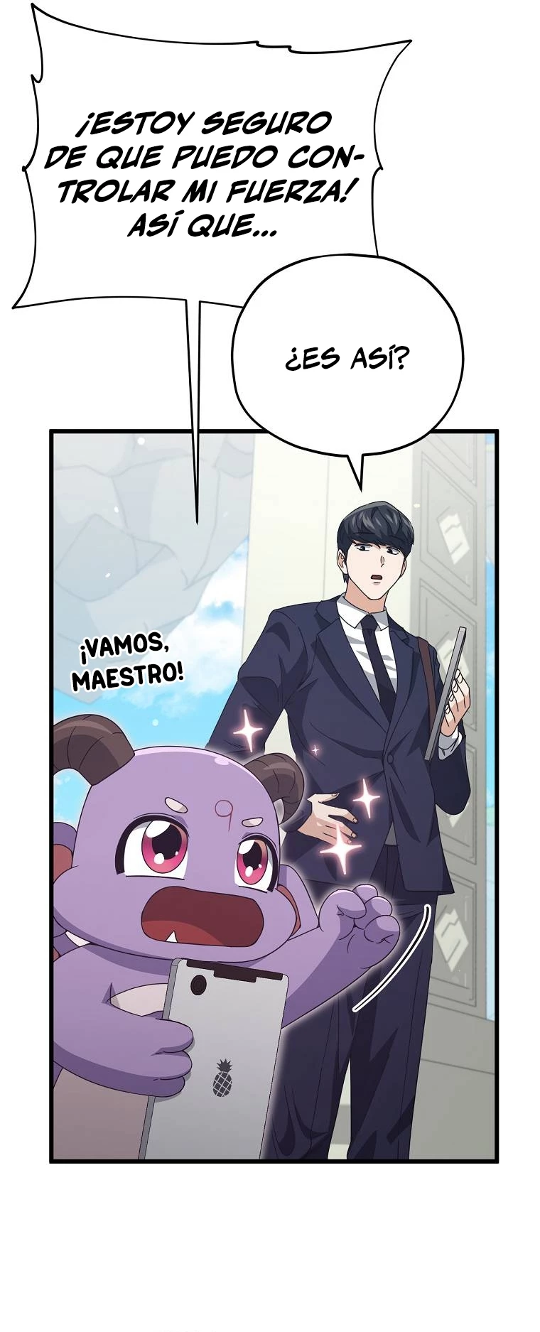 Mi papa es demasiado fuerte > Capitulo 130 > Page 131