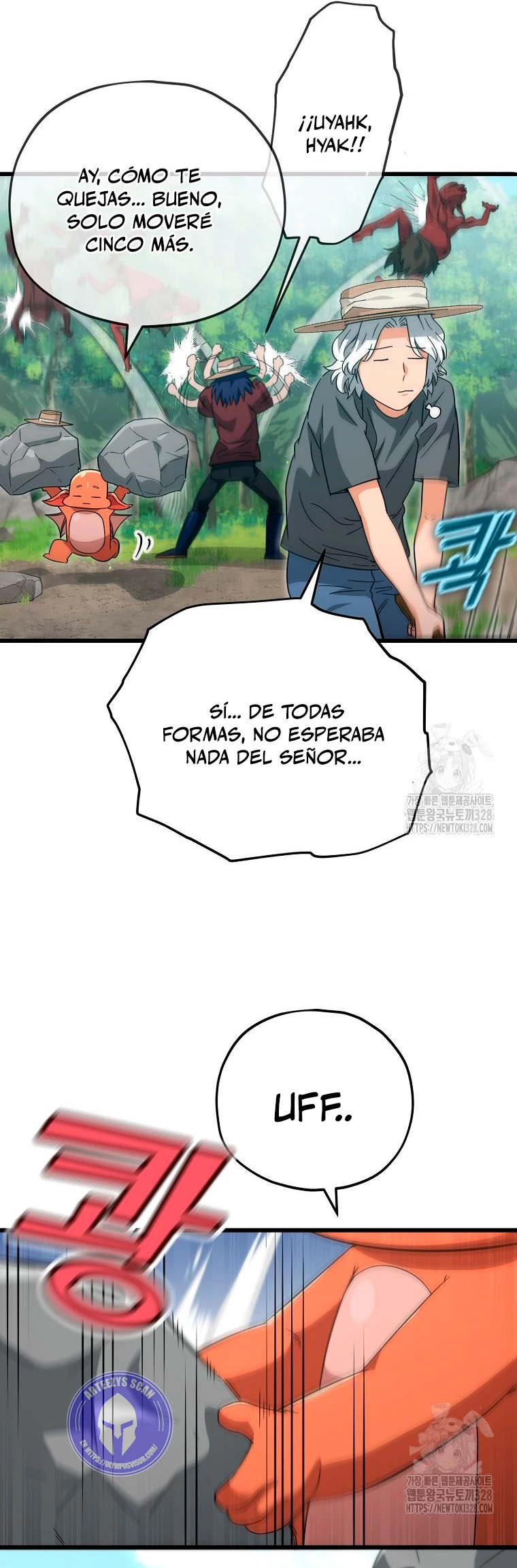 Mi papa es demasiado fuerte > Capitulo 156 > Page 131