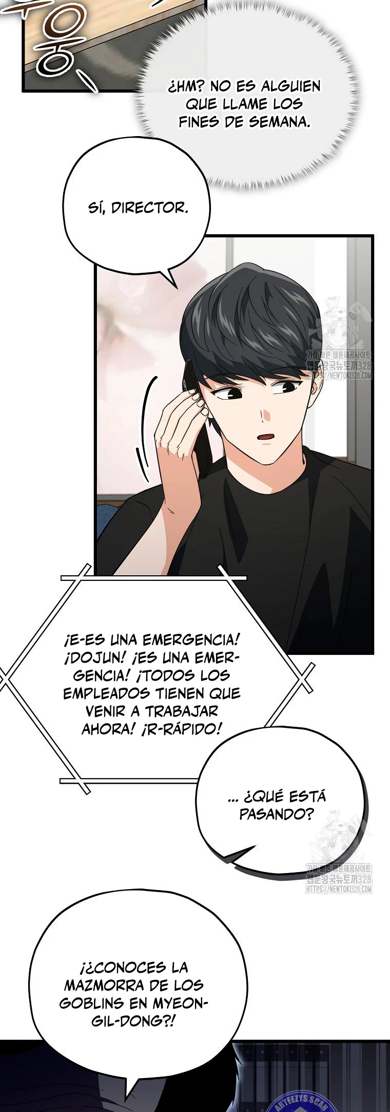 Mi papa es demasiado fuerte > Capitulo 156 > Page 321