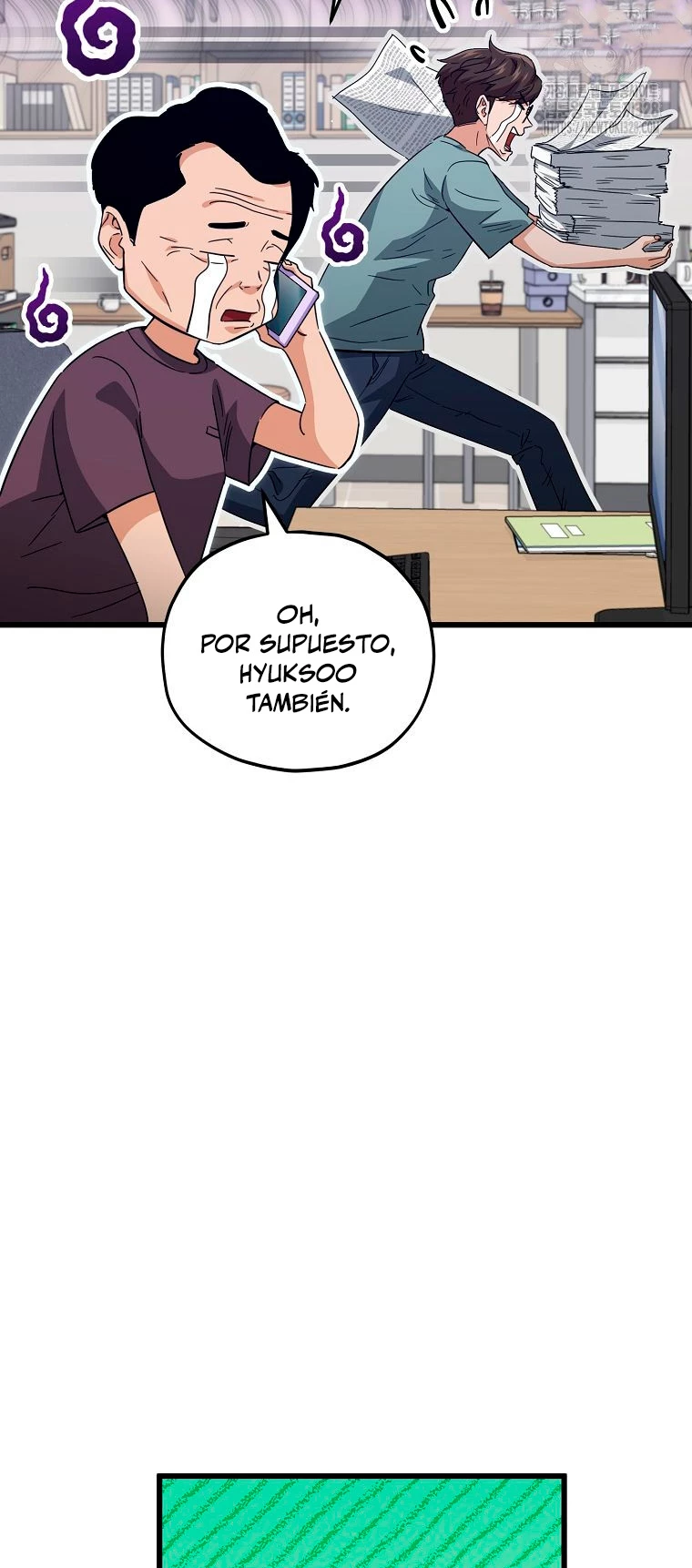 Mi papa es demasiado fuerte > Capitulo 156 > Page 411