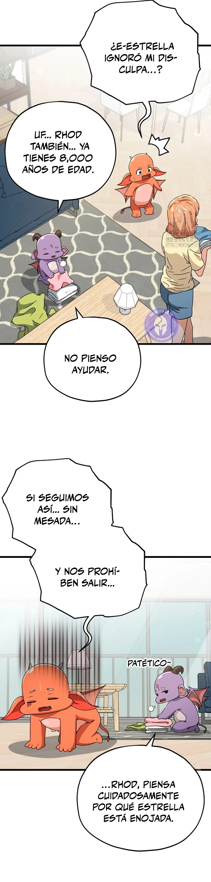 Mi papa es demasiado fuerte > Capitulo 157 > Page 381