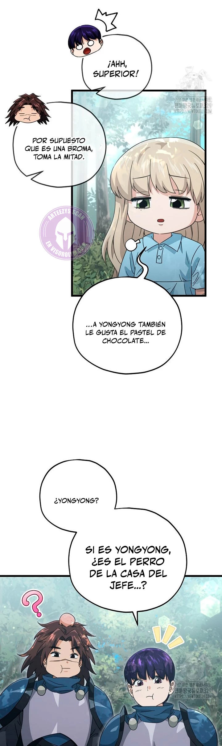 Mi papa es demasiado fuerte > Capitulo 158 > Page 301