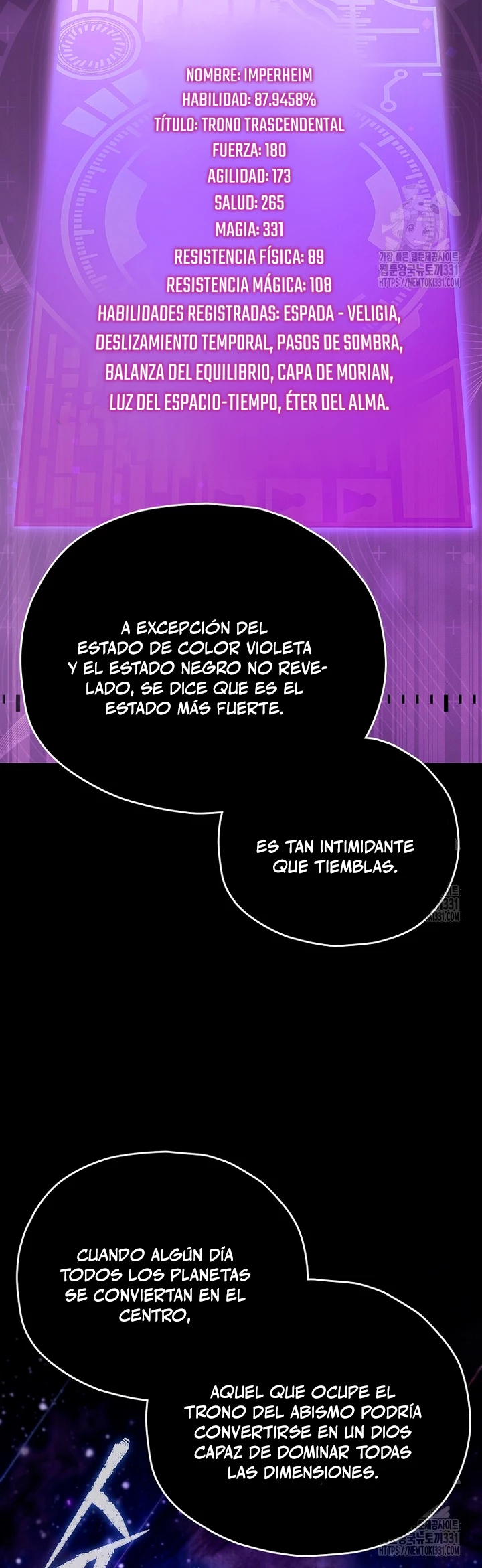 Mi papa es demasiado fuerte > Capitulo 159 > Page 171
