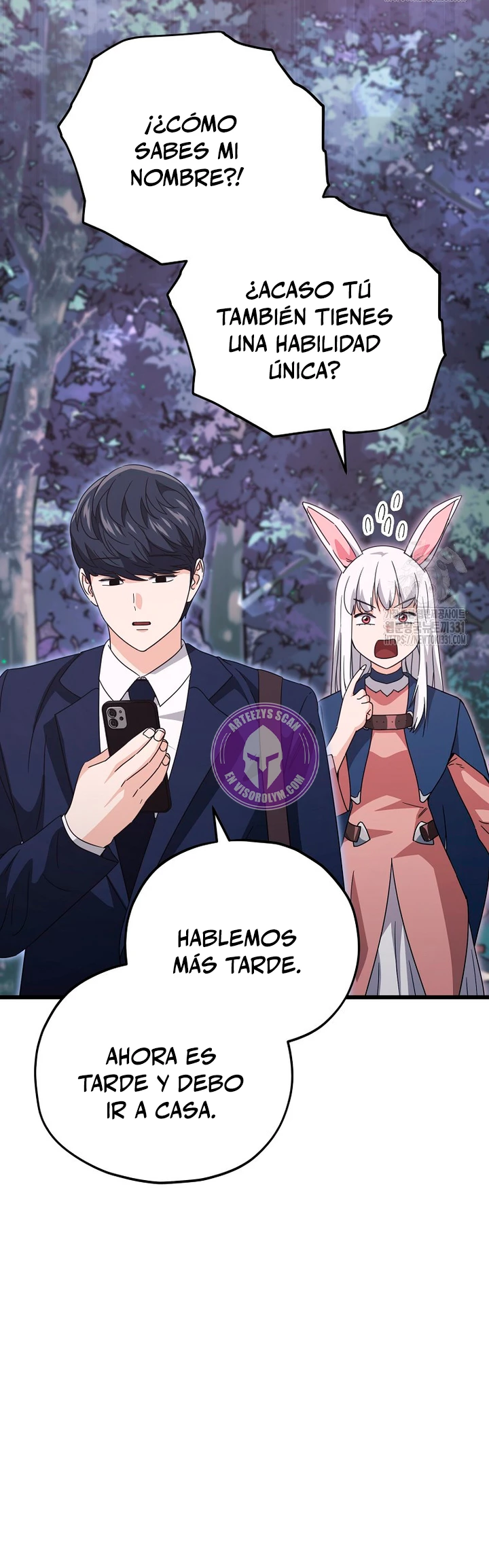 Mi papa es demasiado fuerte > Capitulo 159 > Page 261