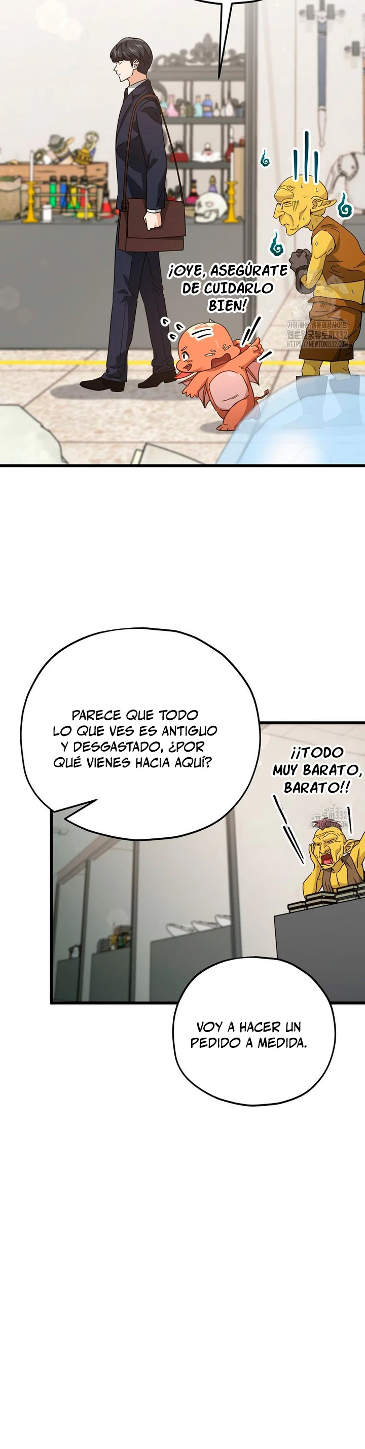 Mi papa es demasiado fuerte > Capitulo 160 > Page 131