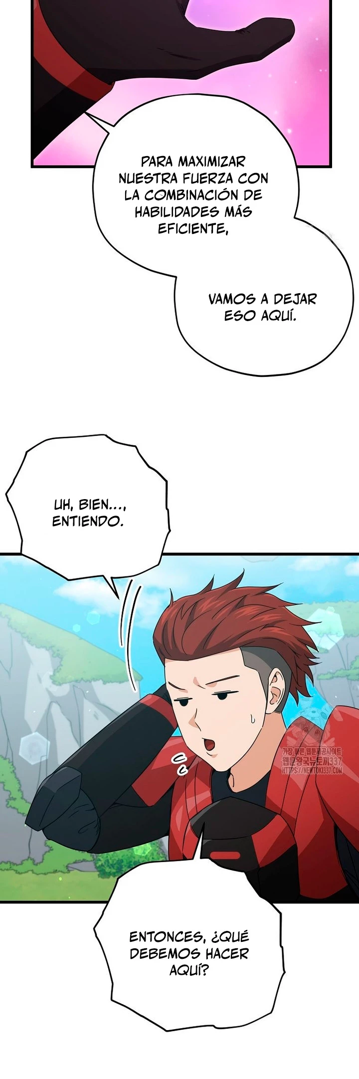 Mi papa es demasiado fuerte > Capitulo 167 > Page 221