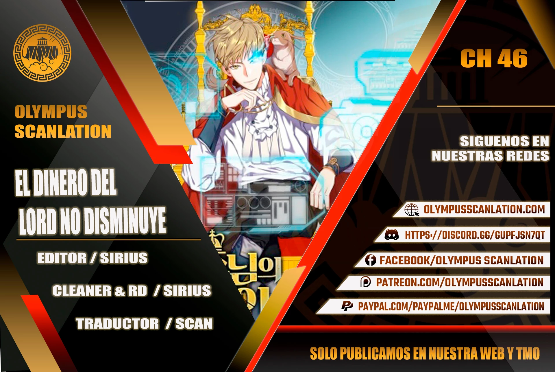 El dinero del Lord no disminuye > Capitulo 46 > Page 01