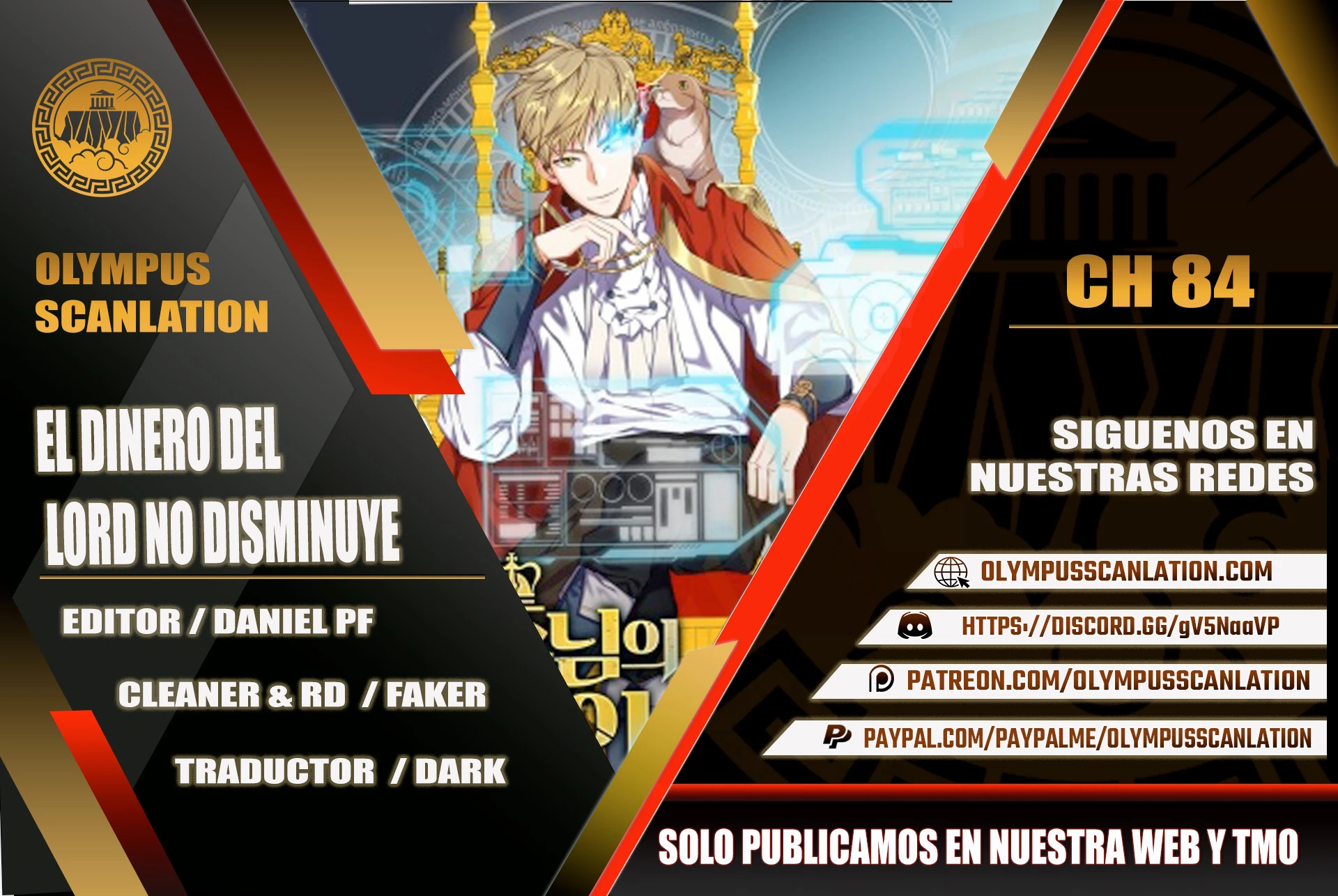 El dinero del Lord no disminuye > Capitulo 84 > Page 01