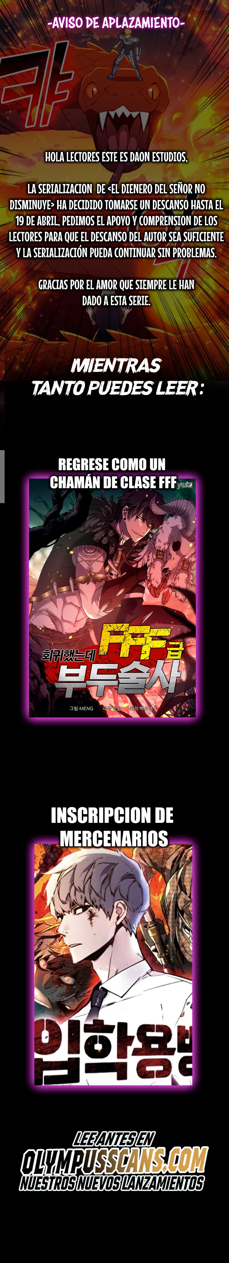 El dinero del Lord no disminuye > Capitulo 91.5 > Page 01