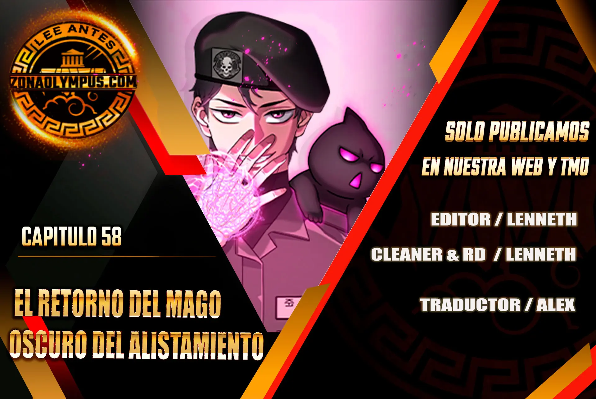 El retorno del mago oscuro del alistamiento > Capitulo 58 > Page 01