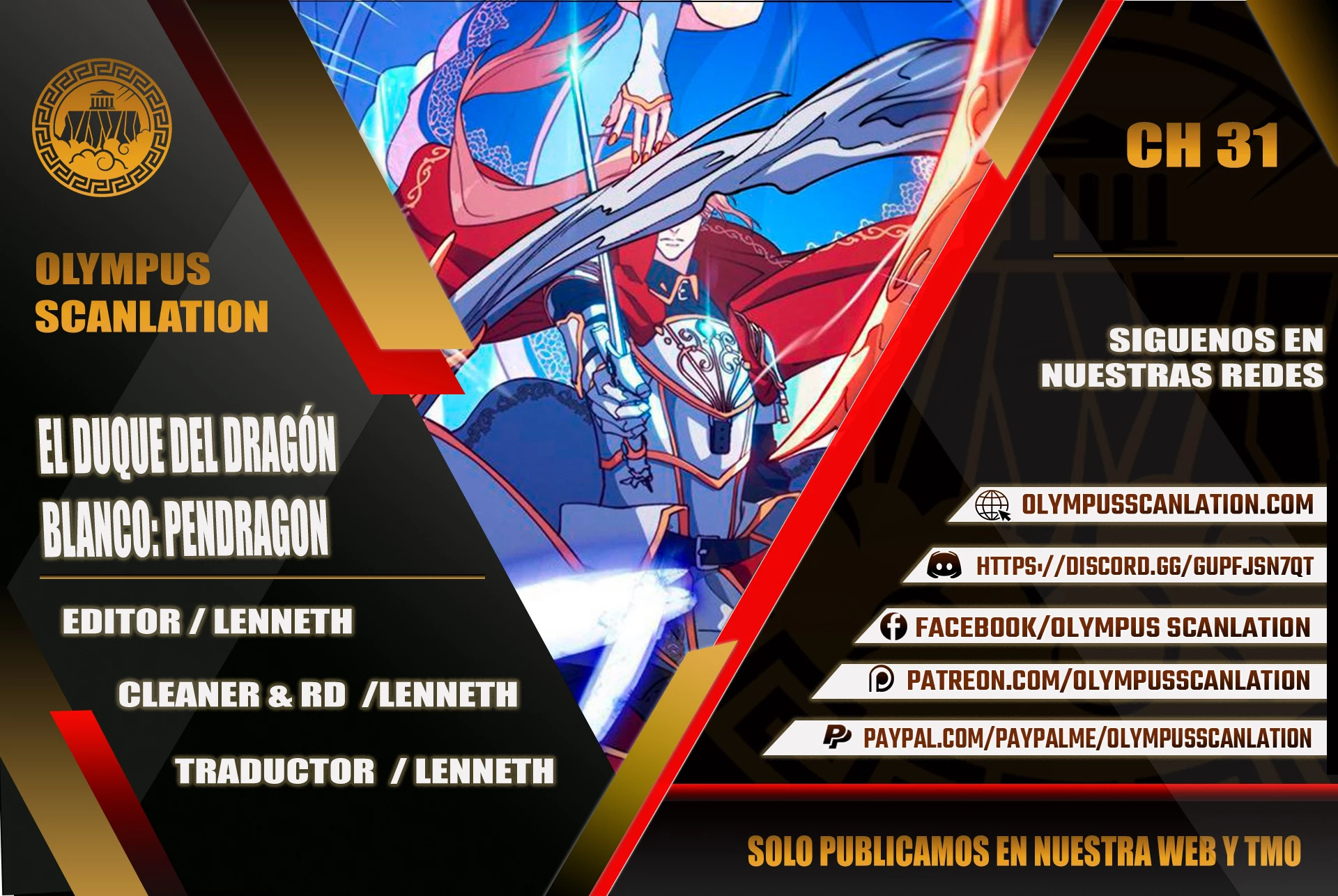 El Duque del dragón blanco: Pendragon > Capitulo 31 > Page 01