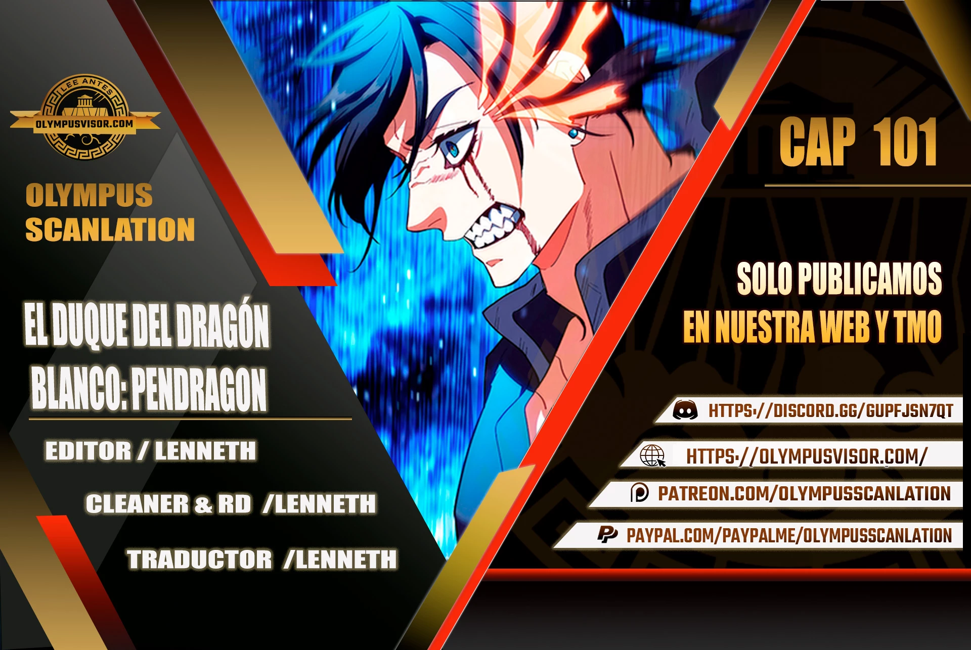 El Duque del dragón blanco: Pendragon > Capitulo 101 > Page 01