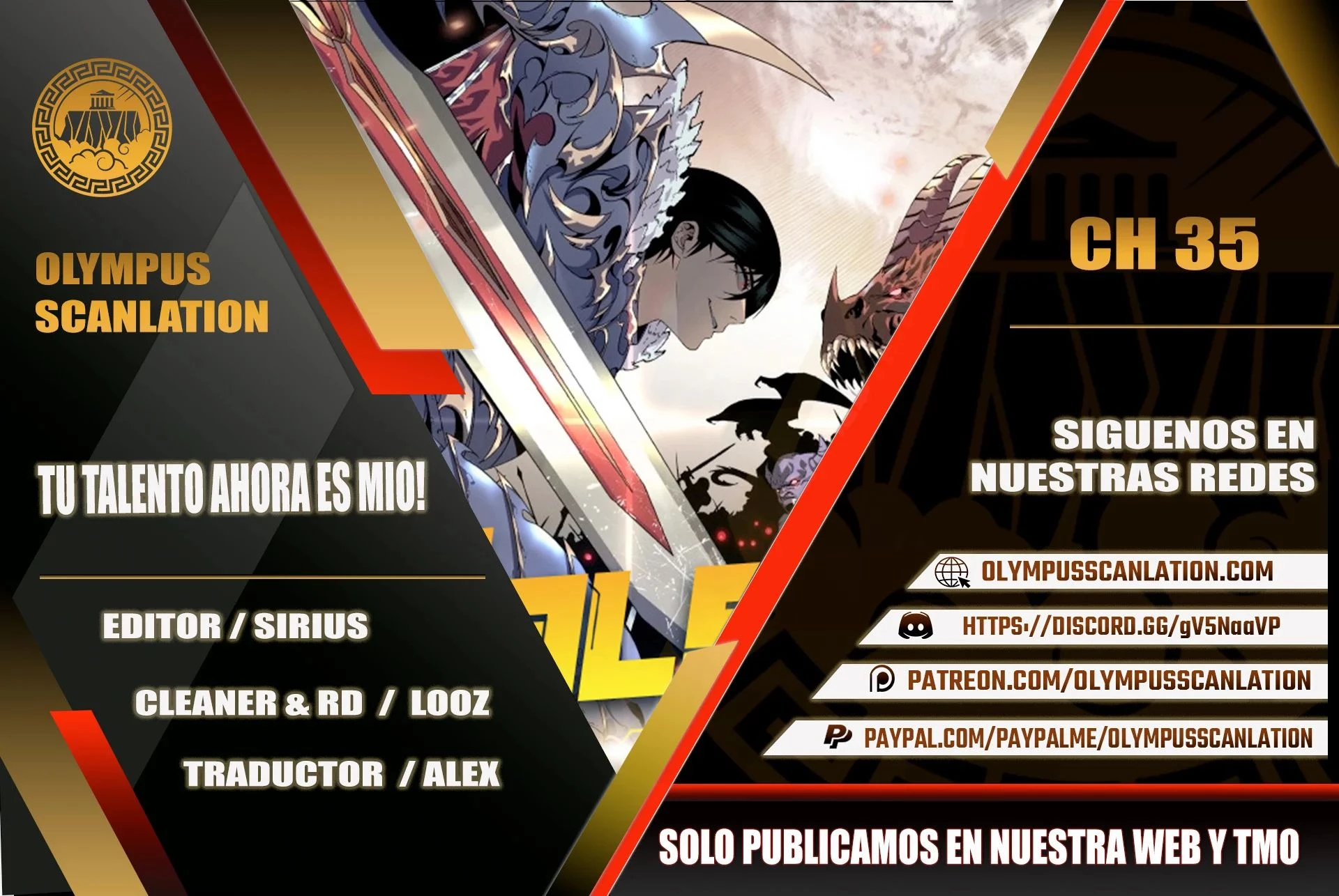 Tu talento ahora es mio! > Capitulo 35 > Page 01