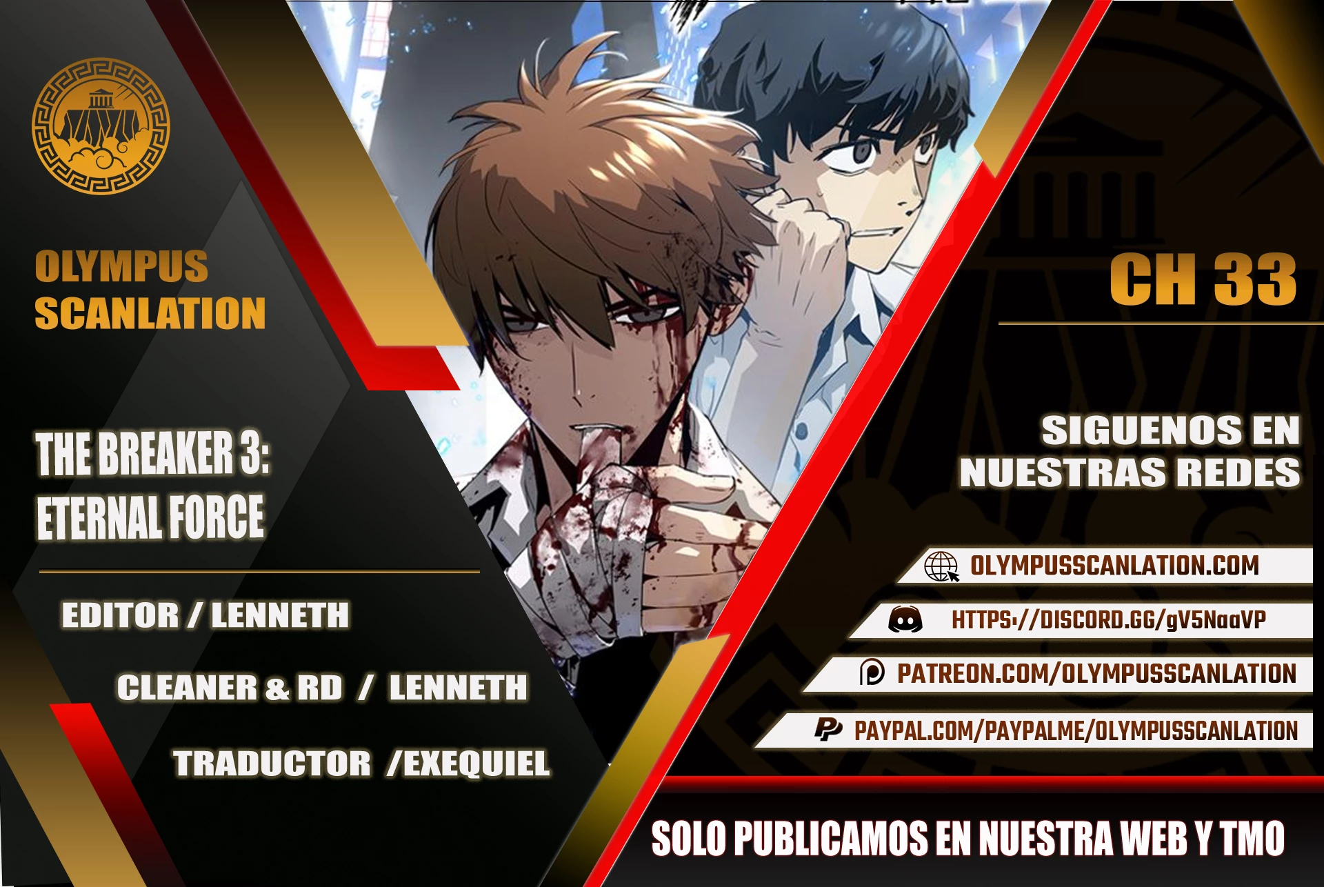 Th3 Breaker Fuerza eterna  > Capitulo 33 > Page 01