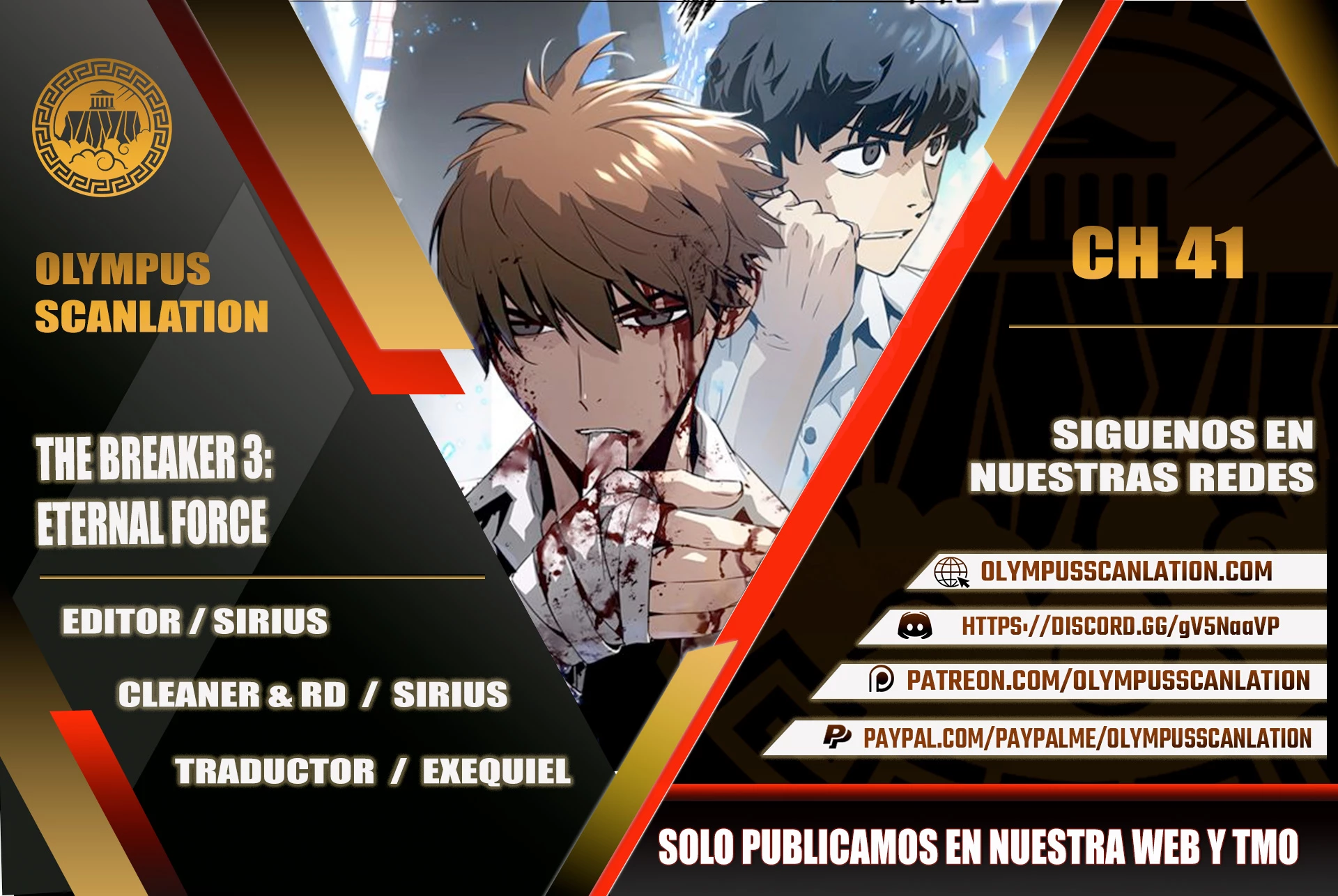 Th3 Breaker Fuerza eterna  > Capitulo 41 > Page 01