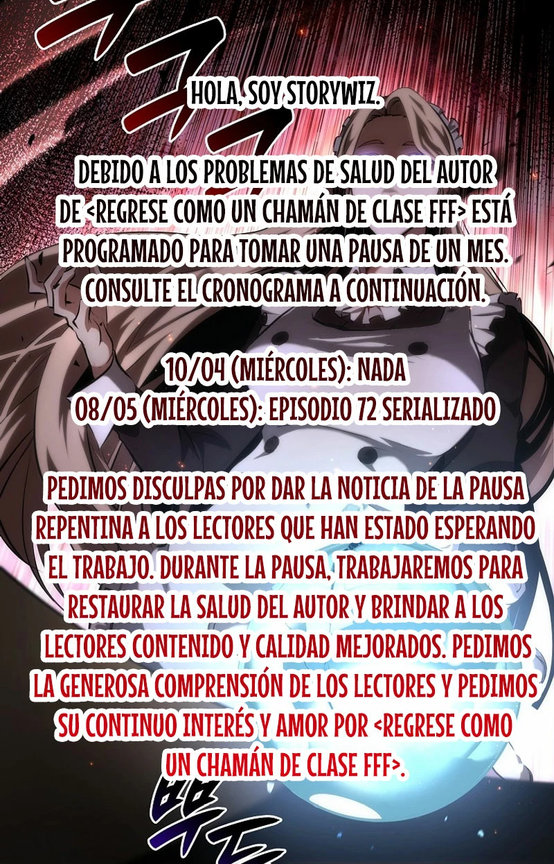 Regrese como un chamán de clase FFF > Capitulo 71.05 > Page 01
