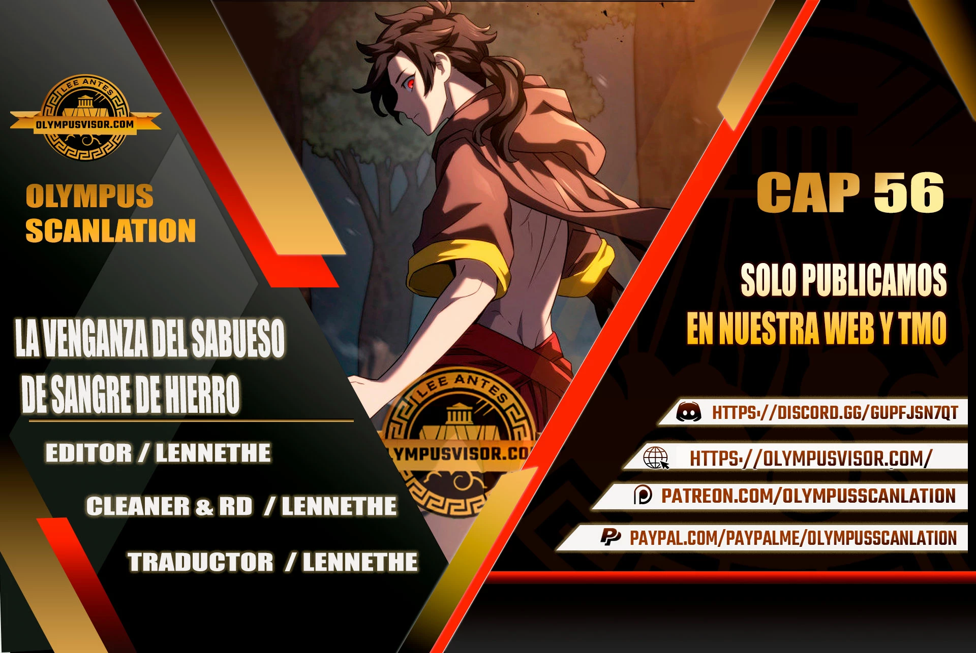 La venganza del sabueso de sangre de hierro > Capitulo 56 > Page 01