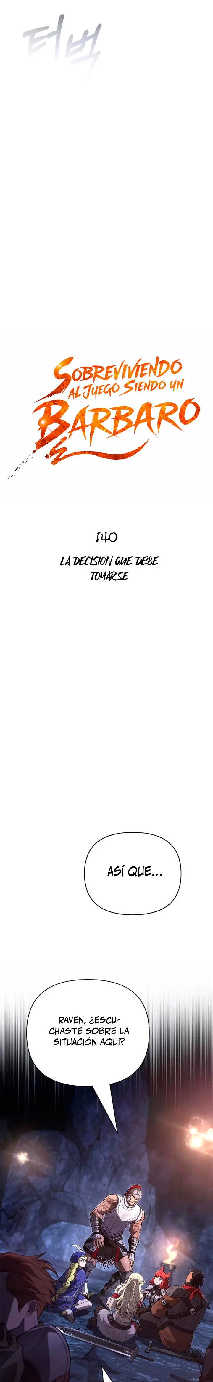 Sobreviviendo al Juego Siendo un Barbaro (Bjorn el bárbaro) > Capitulo 140 > Page 141