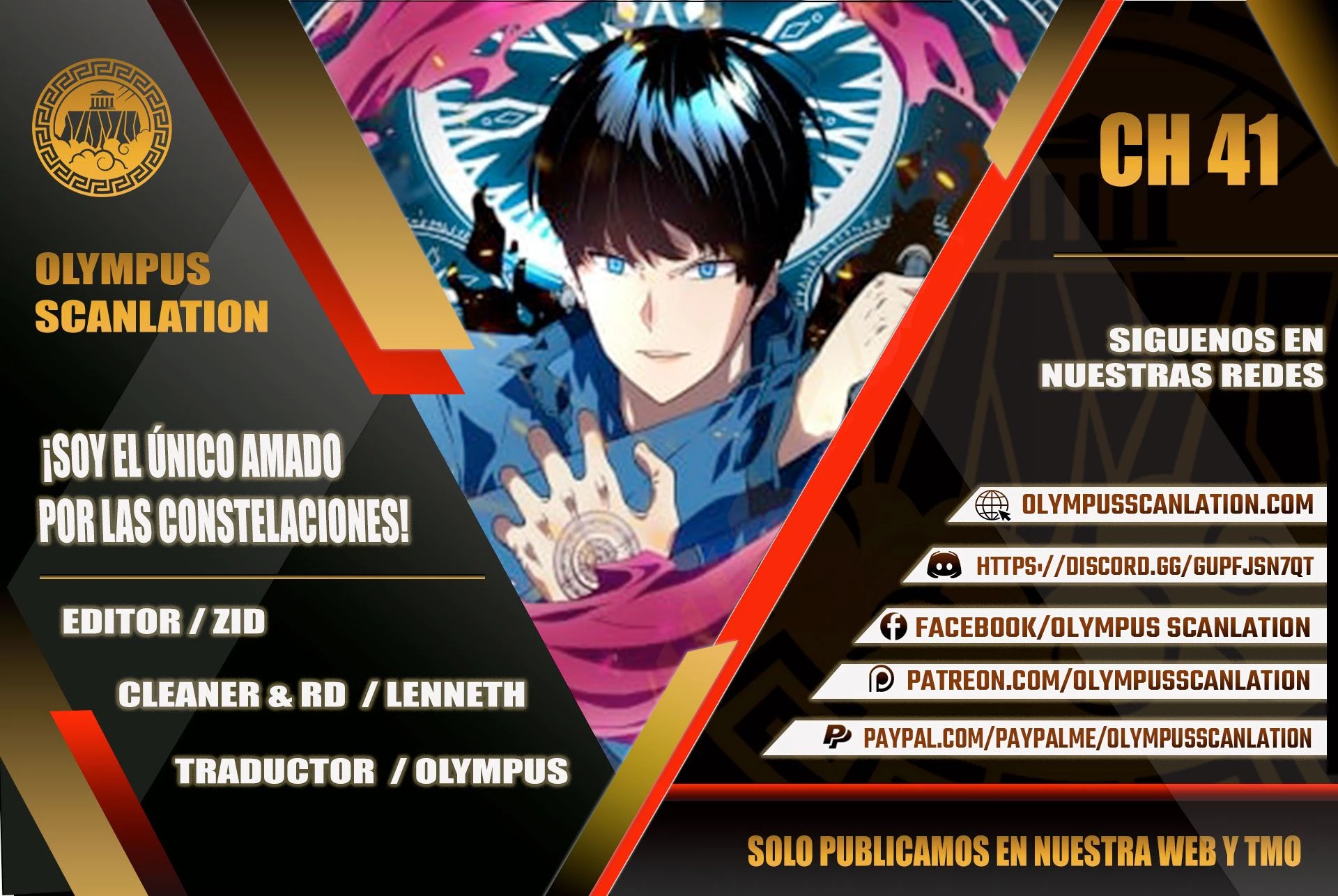 ¡Soy el único amado por las Constelaciones! > Capitulo 41 > Page 01