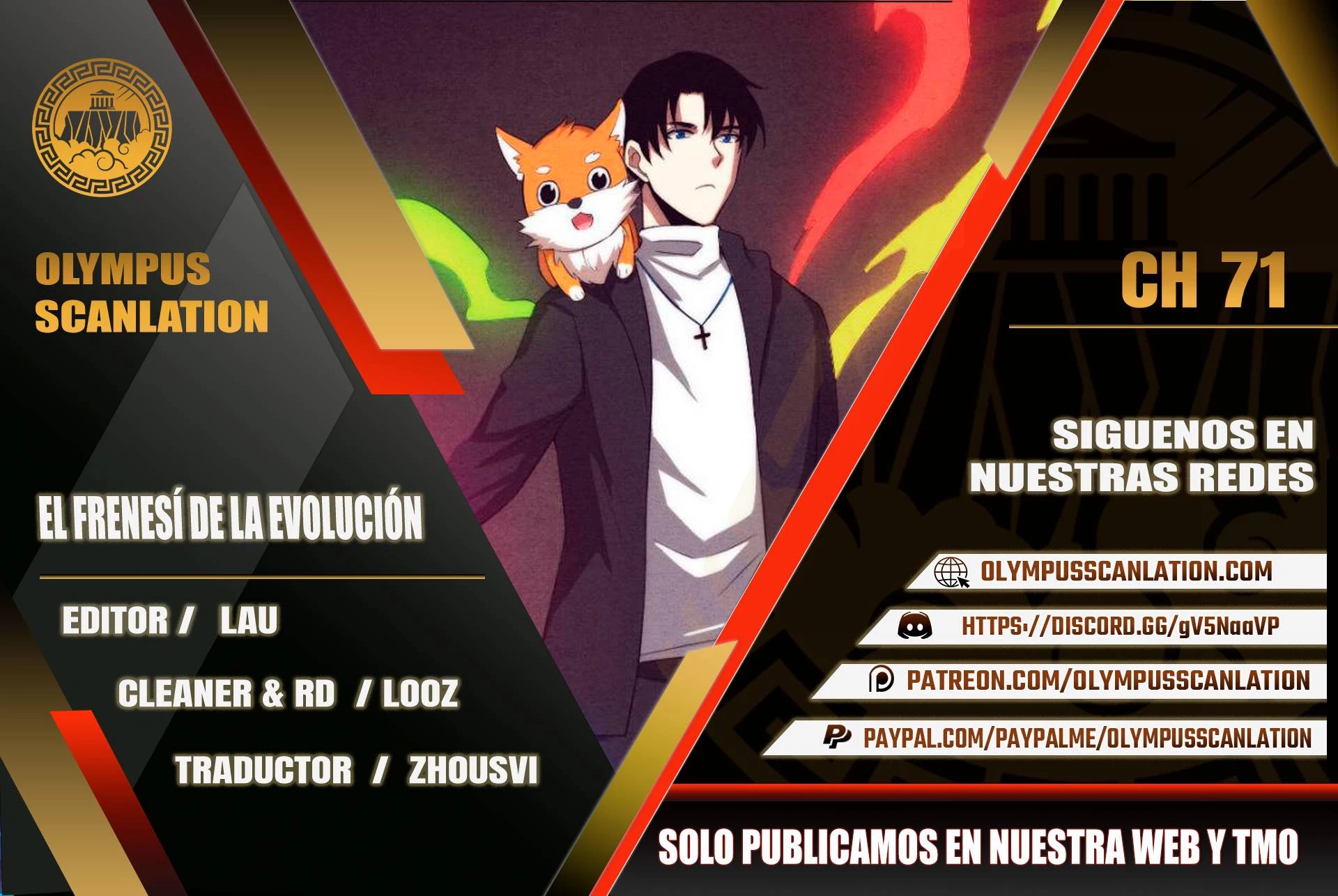 El Frenesí de la Evolución > Capitulo 71 > Page 01