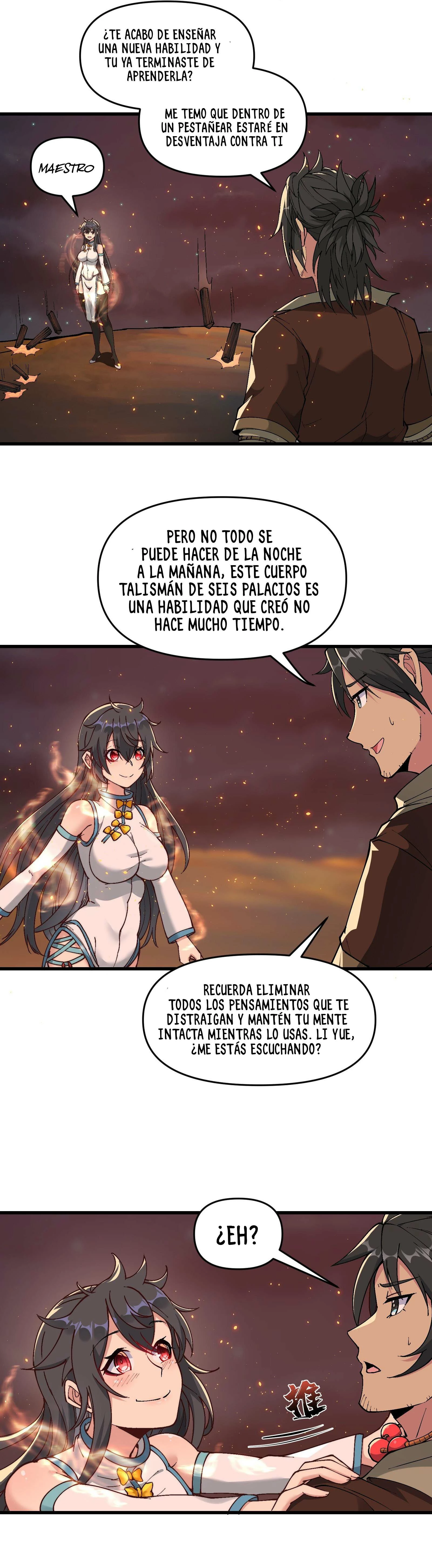 Después de diez años cortando leña, una inmortal me rogó que la tomara como discípulaaa  > Capitulo 15 > Page 181