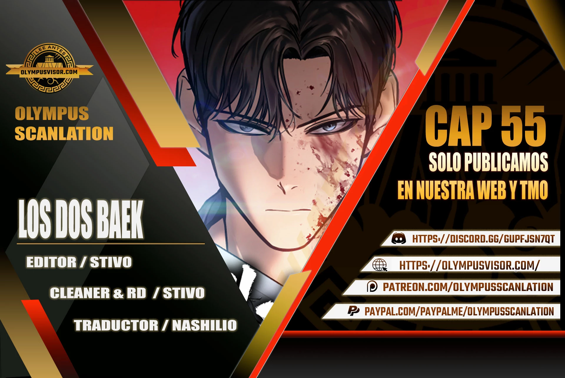 Los gemelos Baek  > Capitulo 55 > Page 01