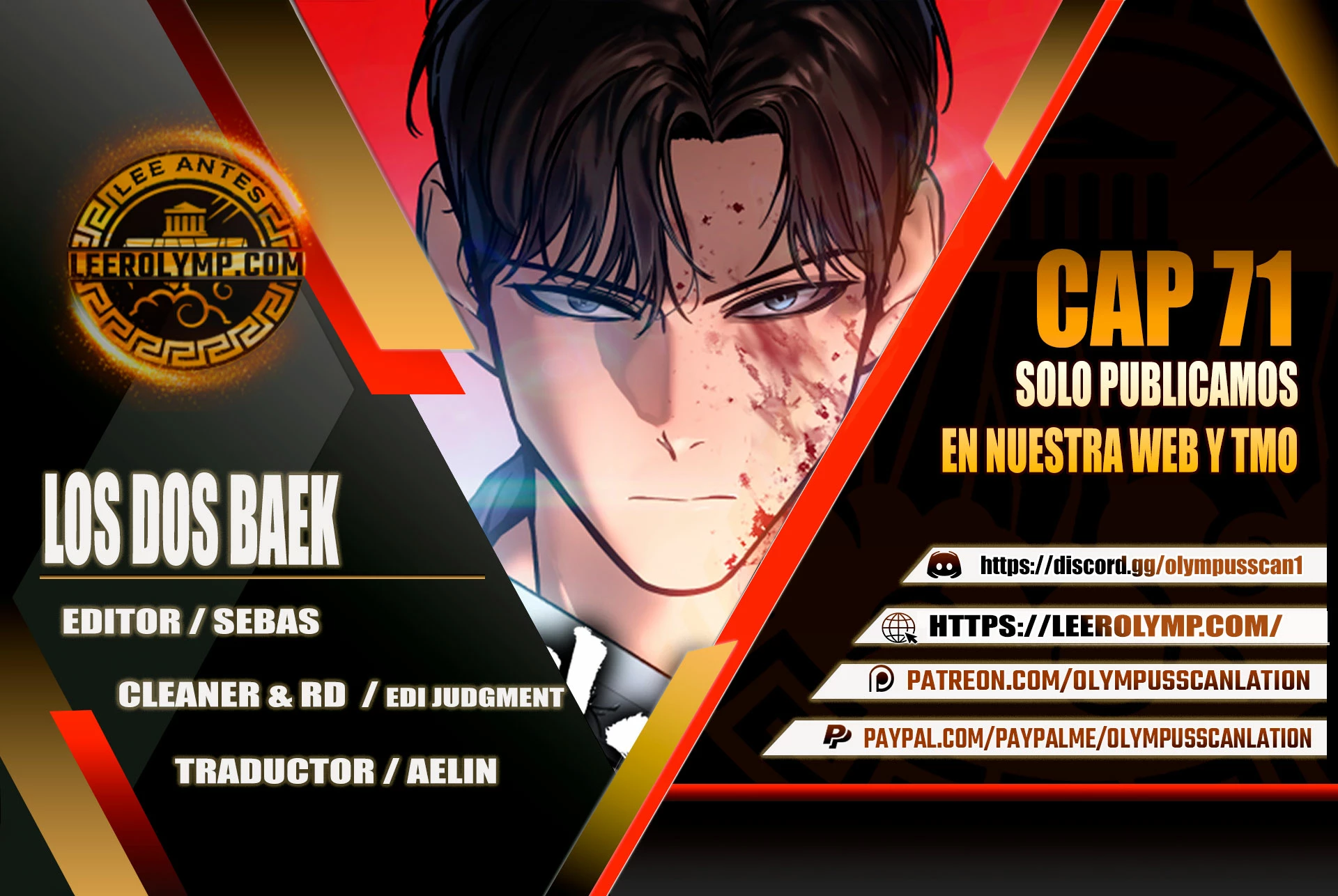 Los gemelos Baek  > Capitulo 71 > Page 01
