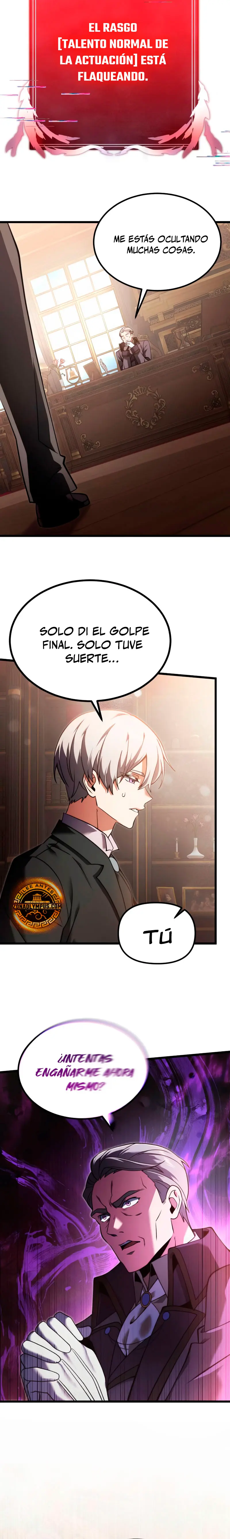 El prodigioso caballero  oscuro con tiempo Limitado > Capitulo 92 > Page 221