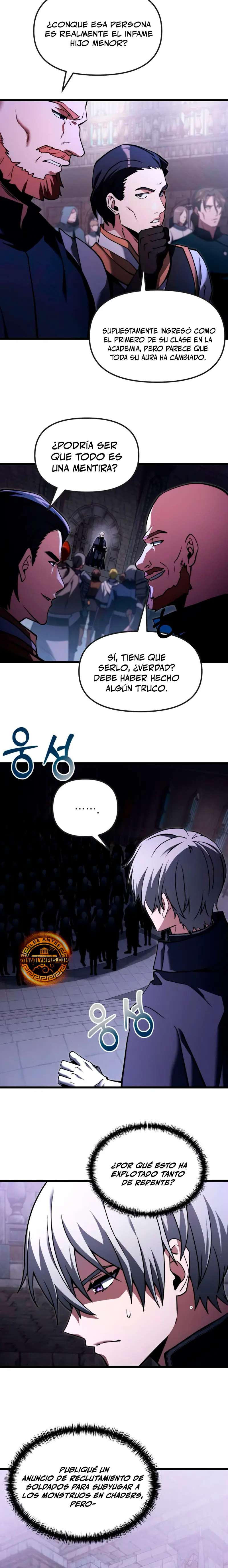 El prodigioso caballero  oscuro con tiempo Limitado > Capitulo 95 > Page 121