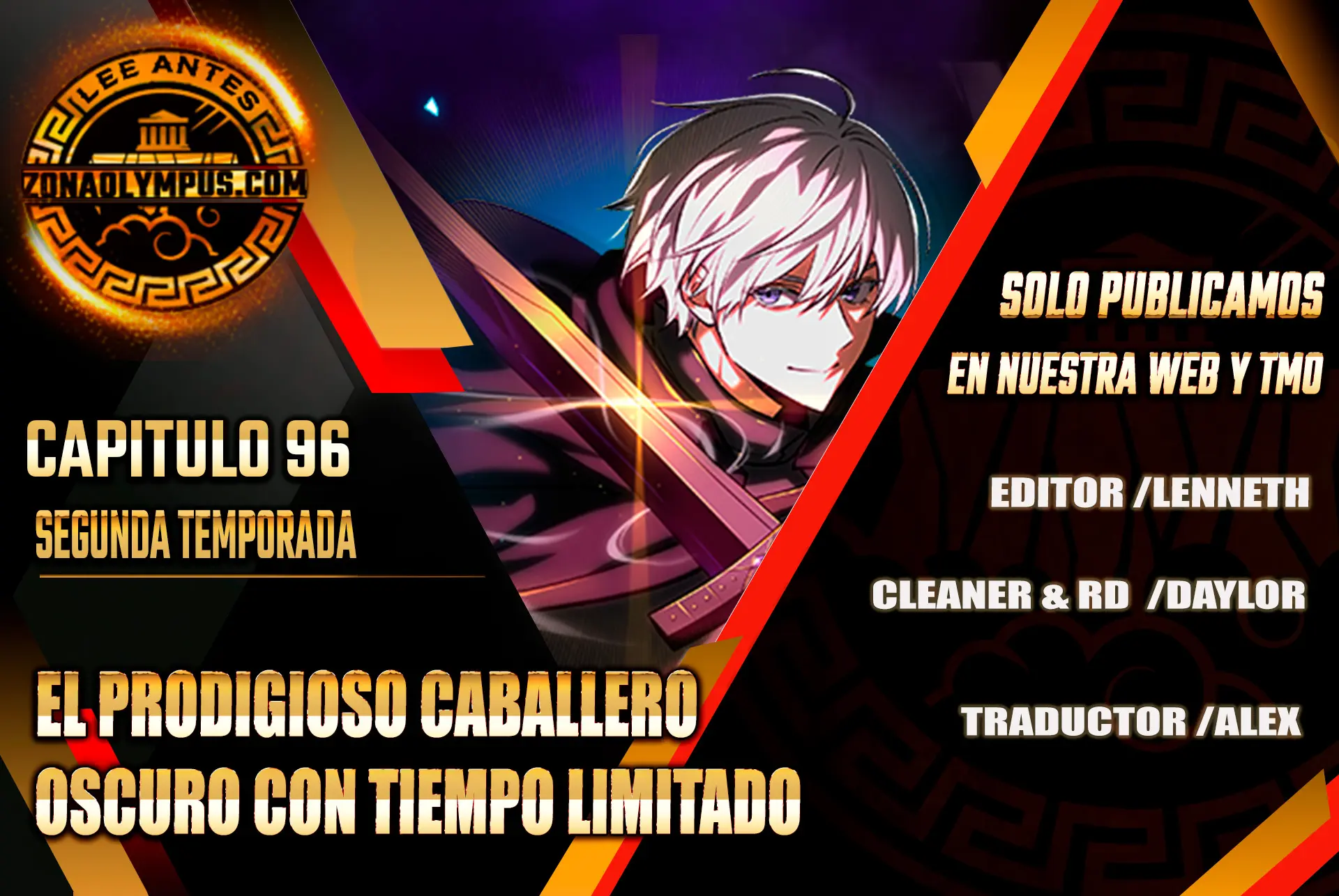 El prodigioso caballero  oscuro con tiempo Limitado > Capitulo 96 > Page 01