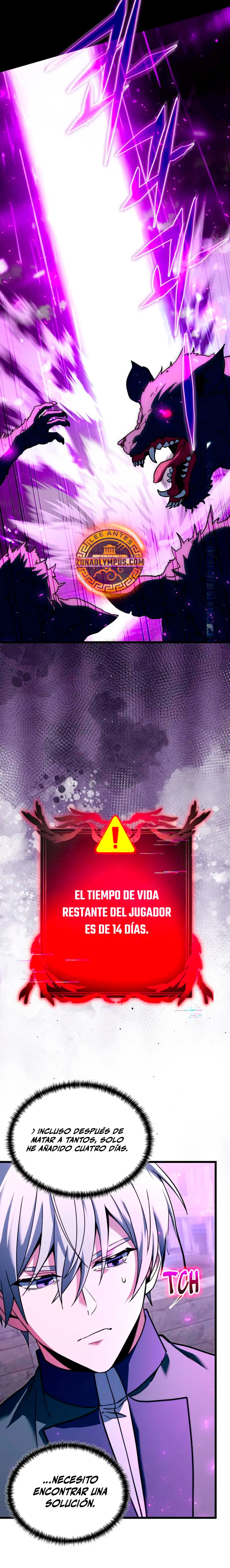 El prodigioso caballero  oscuro con tiempo Limitado > Capitulo 97 > Page 191