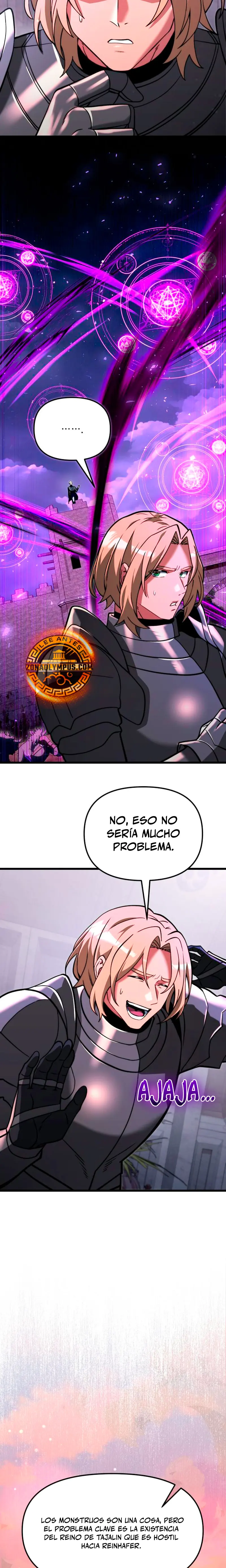 El prodigioso caballero  oscuro con tiempo Limitado > Capitulo 97 > Page 261