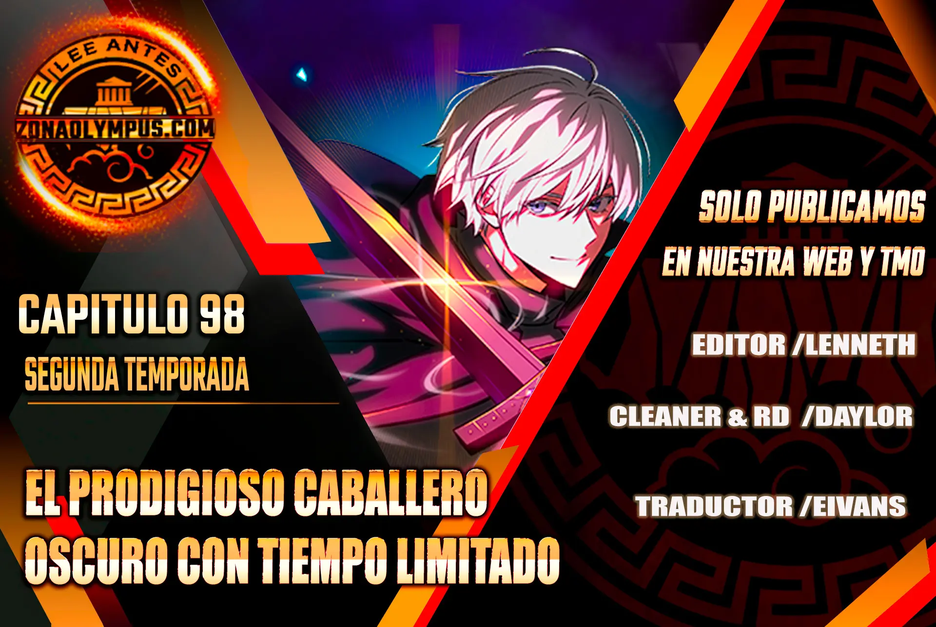 El prodigioso caballero  oscuro con tiempo Limitado > Capitulo 98 > Page 11