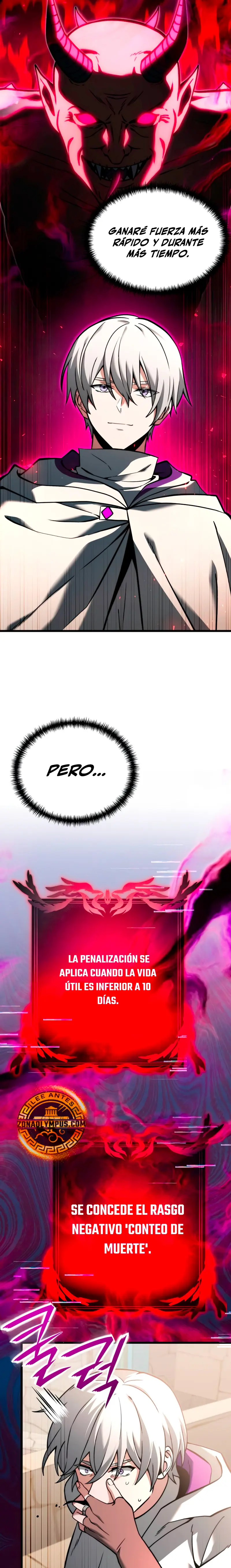 El prodigioso caballero  oscuro con tiempo Limitado > Capitulo 98 > Page 141