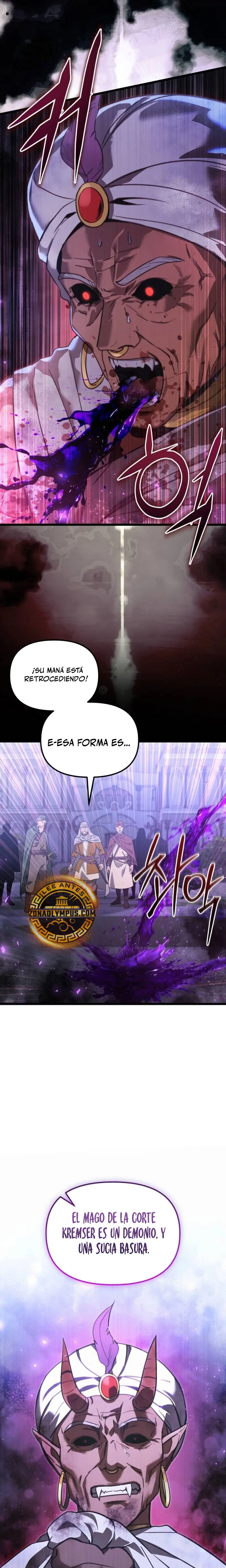 El prodigioso caballero  oscuro con tiempo Limitado > Capitulo 105 > Page 111