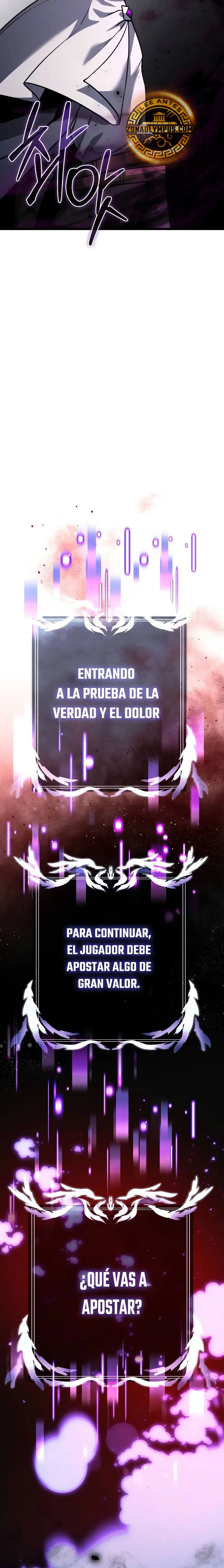 El prodigioso caballero  oscuro con tiempo Limitado > Capitulo 108 > Page 261