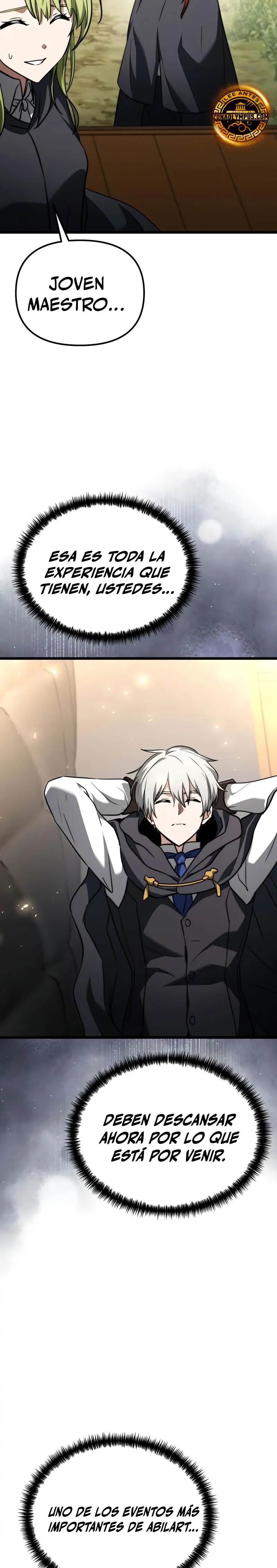 El prodigioso caballero  oscuro con tiempo Limitado > Capitulo 118 > Page 341