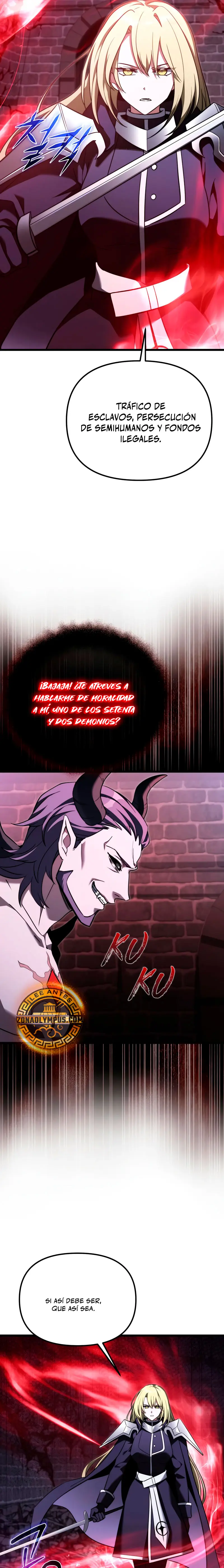 El prodigioso caballero  oscuro con tiempo Limitado > Capitulo 121 > Page 111