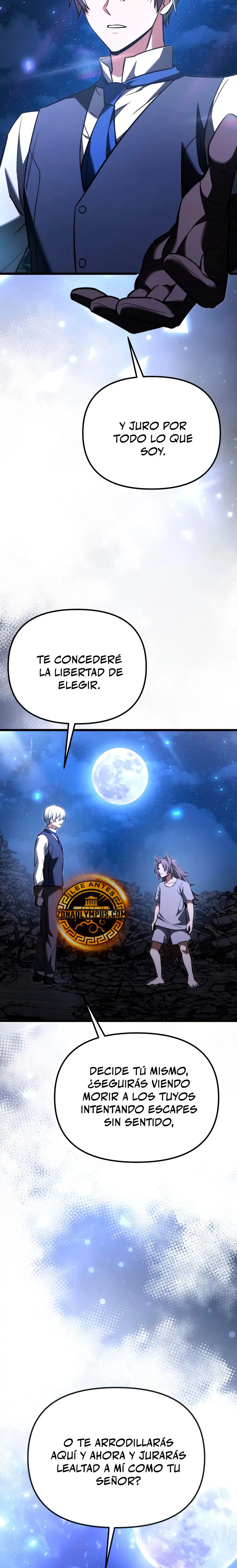 El prodigioso caballero  oscuro con tiempo Limitado > Capitulo 121 > Page 291