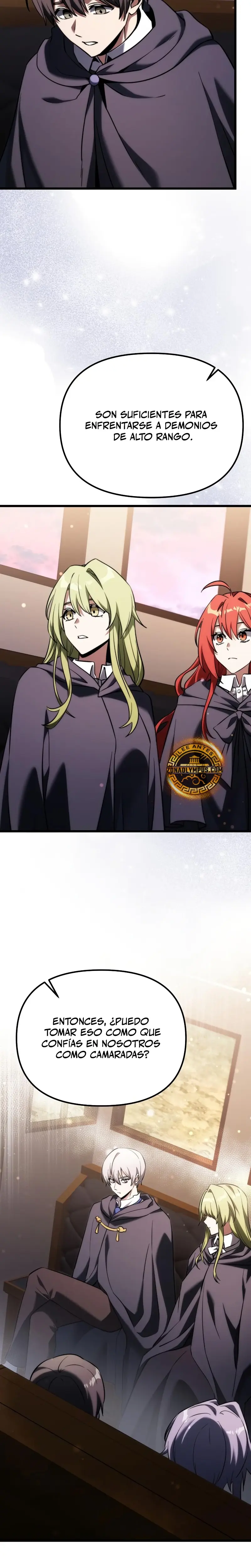 El prodigioso caballero  oscuro con tiempo Limitado > Capitulo 126 > Page 321