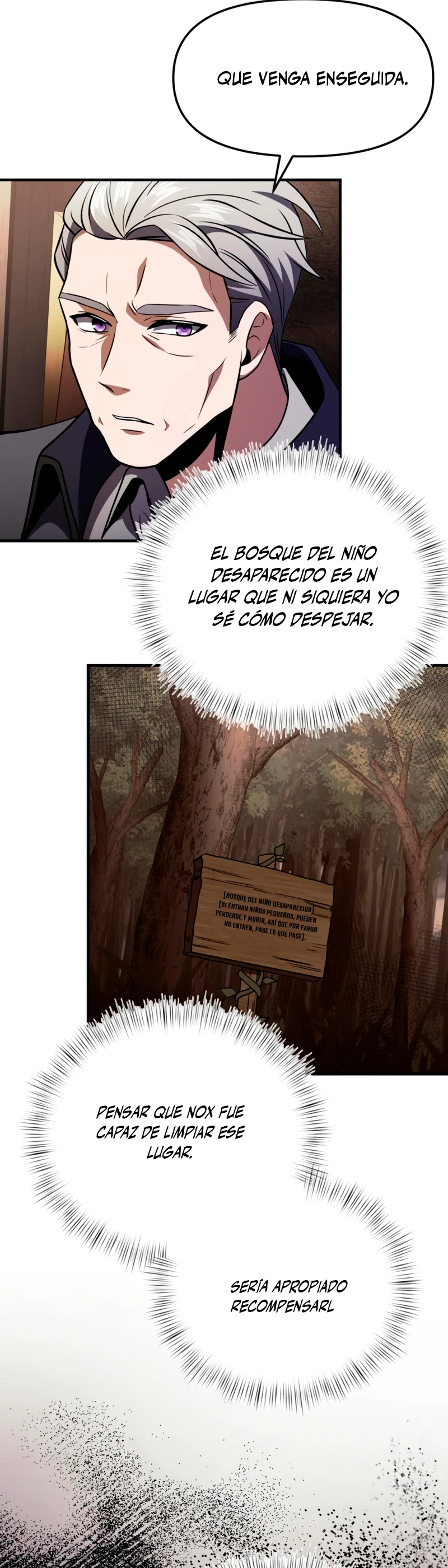 El prodigioso caballero  oscuro con tiempo Limitado > Capitulo 15 > Page 321