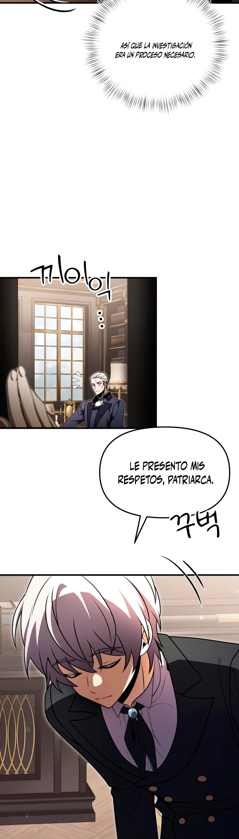 El prodigioso caballero  oscuro con tiempo Limitado > Capitulo 15 > Page 351