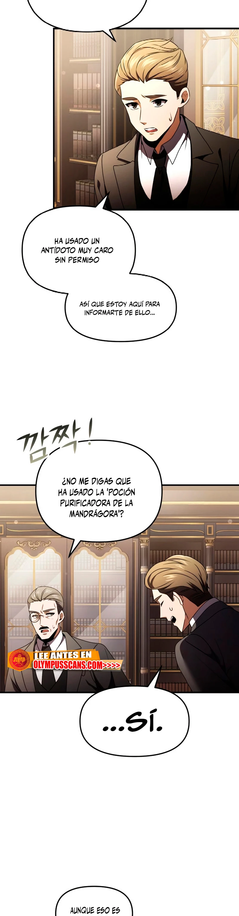 El prodigioso caballero  oscuro con tiempo Limitado > Capitulo 18 > Page 341